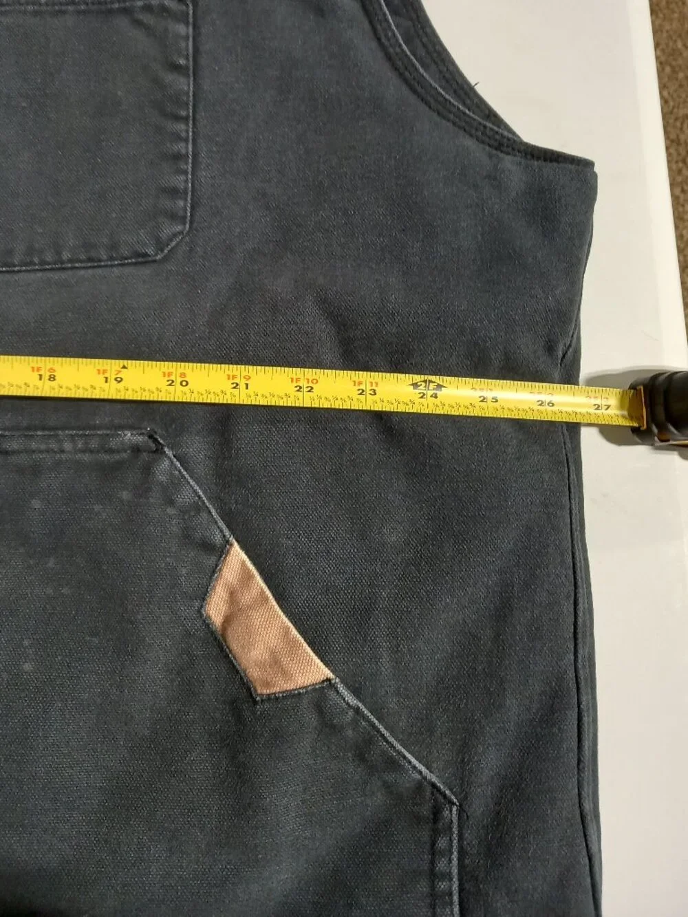 Concealed Carry Canvas Vest - Black | XL (2XL tag) - Picture 11 of 12